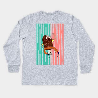 Ice cream dance Kids Long Sleeve T-Shirt